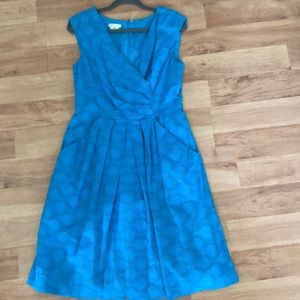London Times size 14 aqua dress